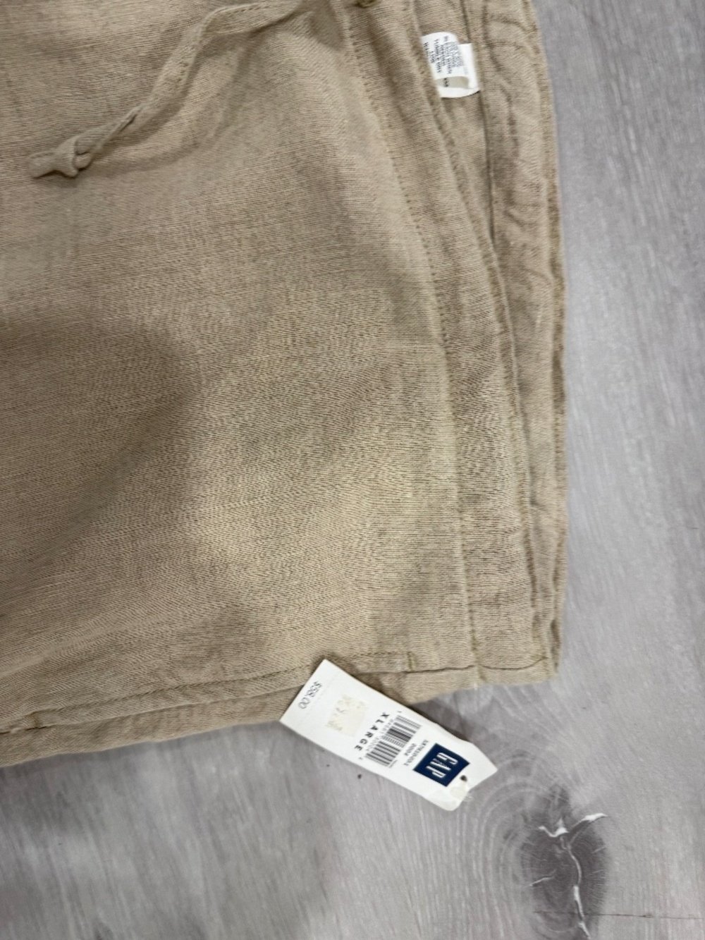 Gap Linen Drawstring Pants โ Size XL | NWT - Picture 3 of 4